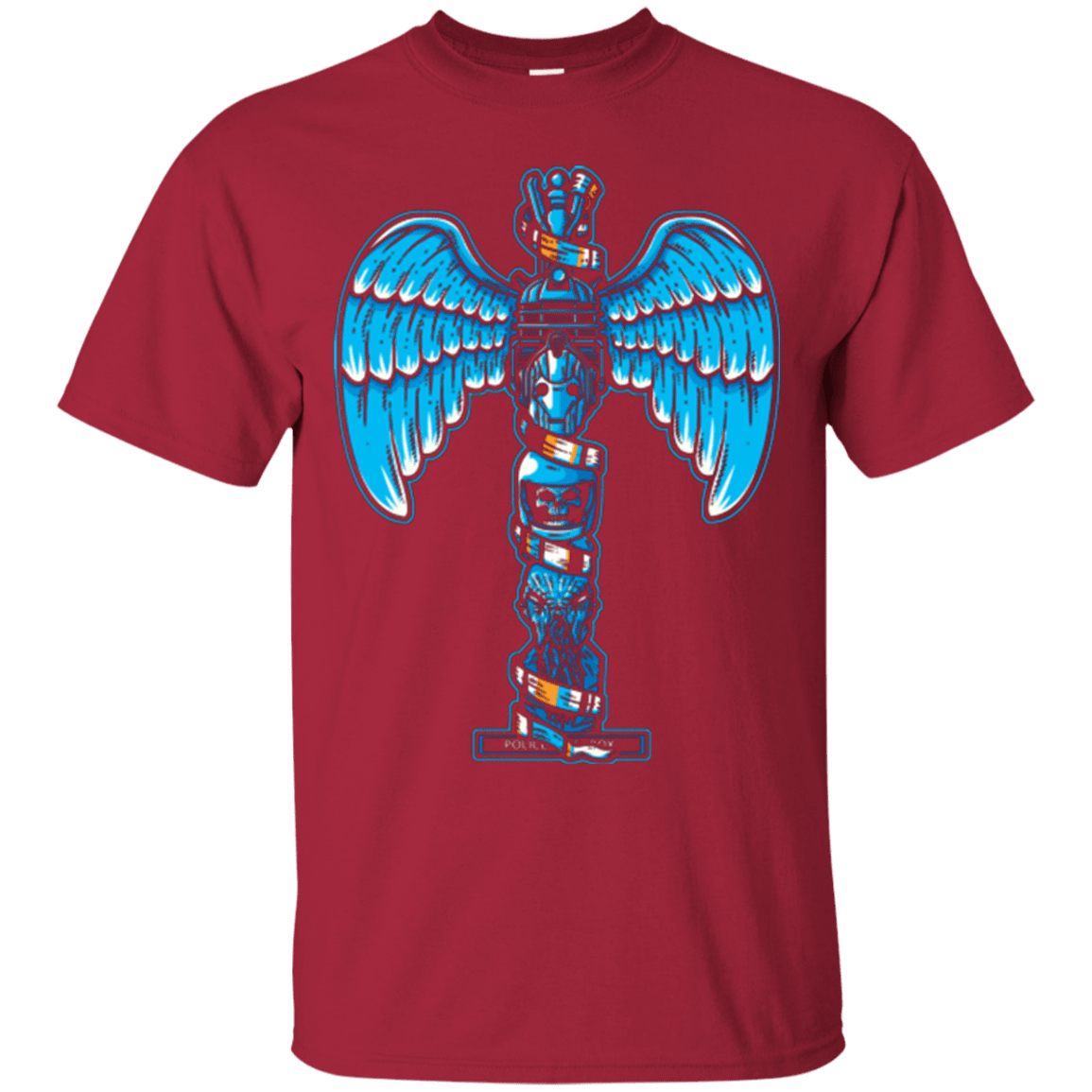 T-Shirts Cardinal / Small WHOVIAN TOTEM T-Shirt