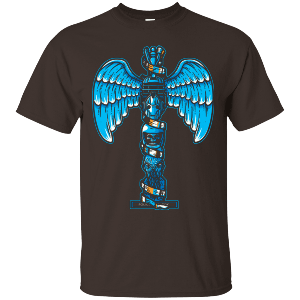 T-Shirts Dark Chocolate / Small WHOVIAN TOTEM T-Shirt