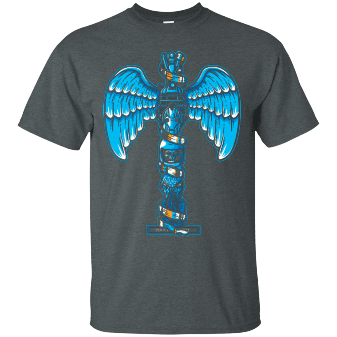 T-Shirts Dark Heather / Small WHOVIAN TOTEM T-Shirt