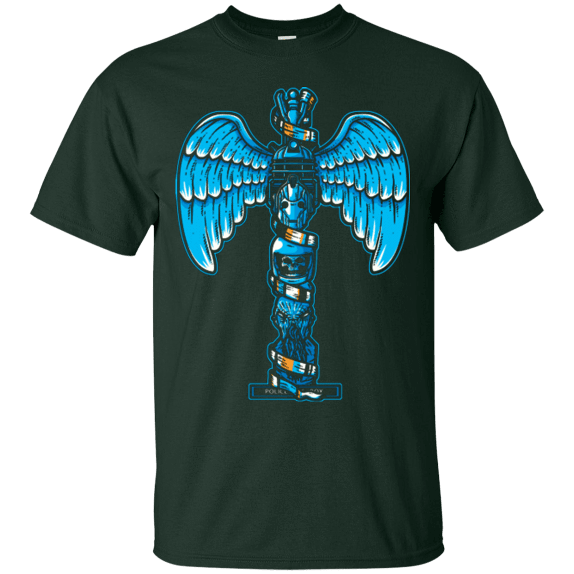 T-Shirts Forest Green / Small WHOVIAN TOTEM T-Shirt