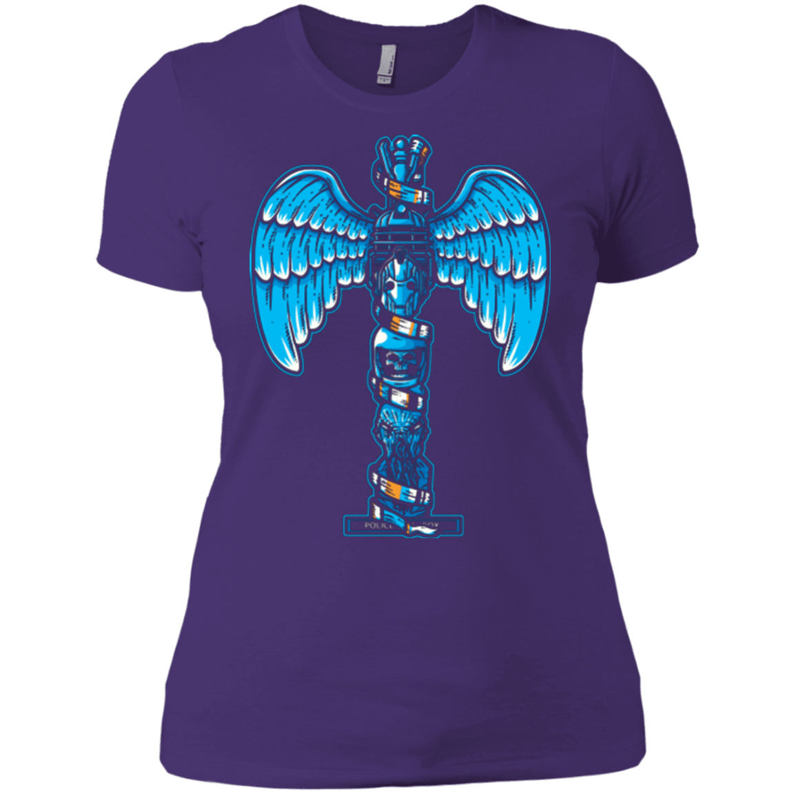 T-Shirts Purple / X-Small WHOVIAN TOTEM Women's Premium T-Shirt