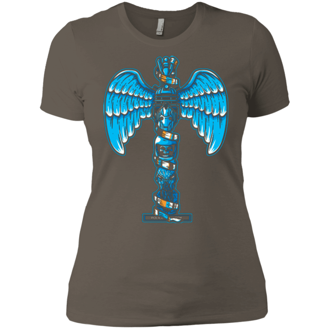 T-Shirts Warm Grey / X-Small WHOVIAN TOTEM Women's Premium T-Shirt