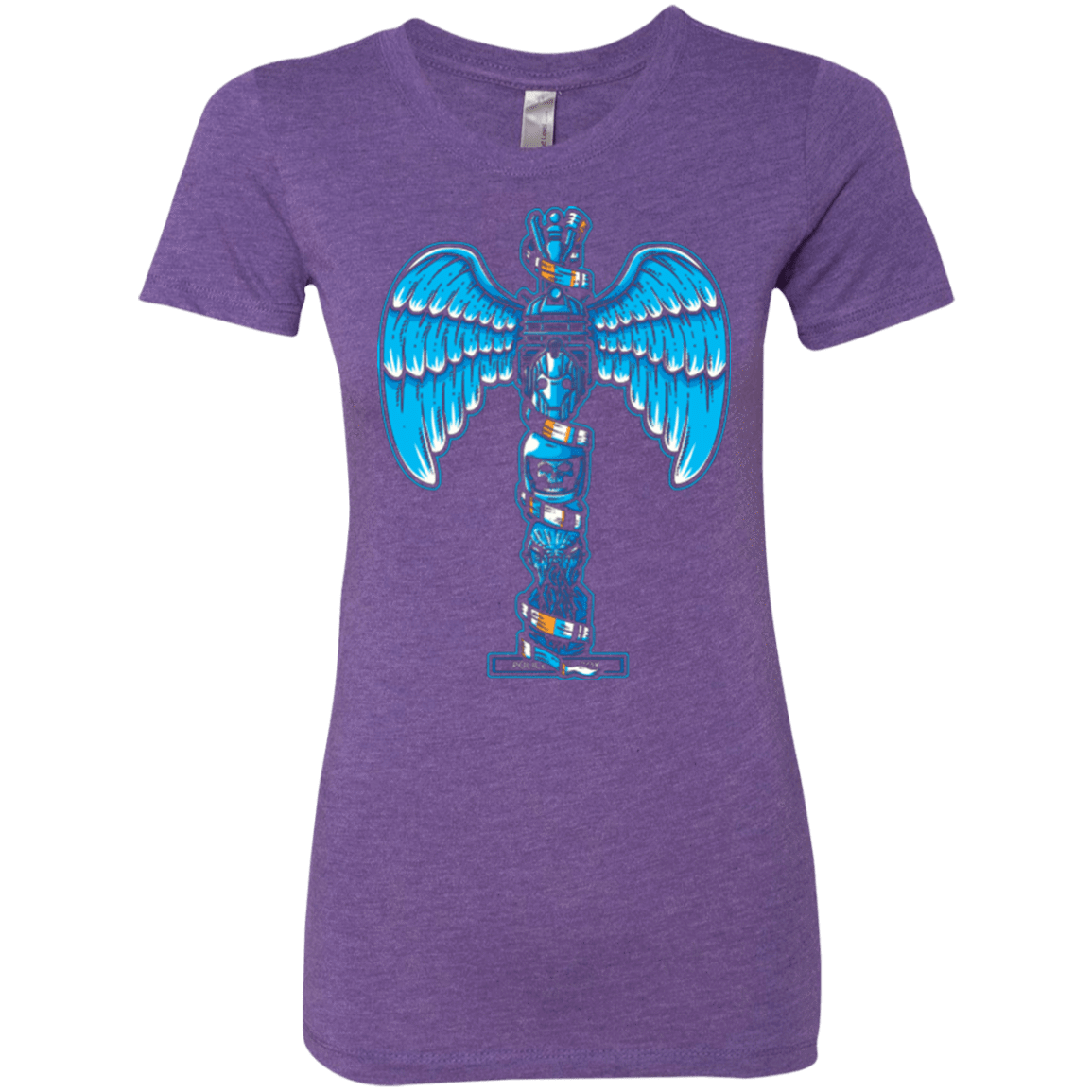 T-Shirts Purple Rush / Small WHOVIAN TOTEM Women's Triblend T-Shirt