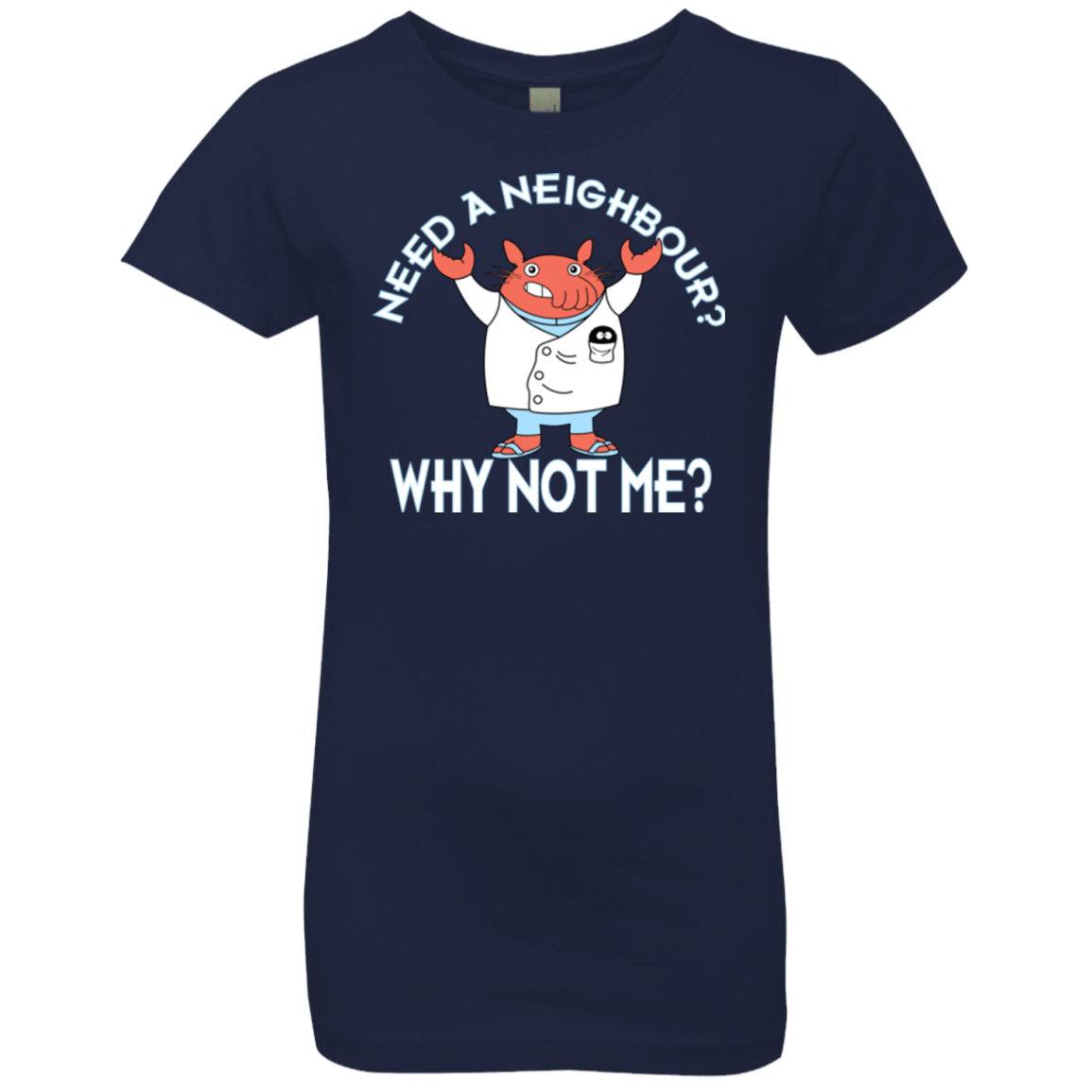 T-Shirts Midnight Navy / YXS Why not me Girls Premium T-Shirt