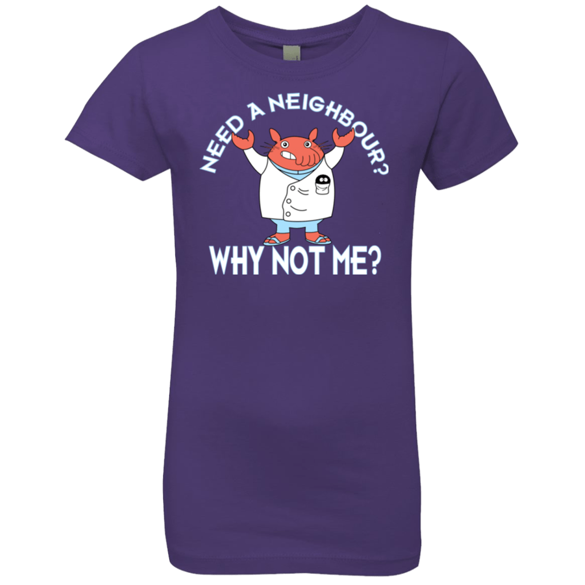 T-Shirts Purple Rush / YXS Why not me Girls Premium T-Shirt