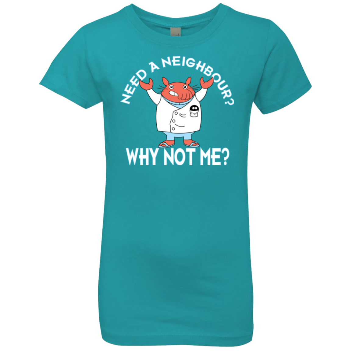 T-Shirts Tahiti Blue / YXS Why not me Girls Premium T-Shirt