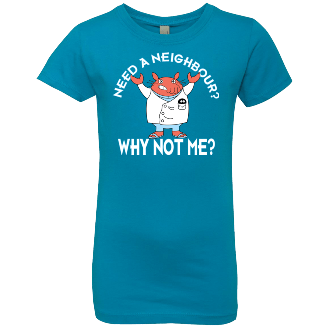 T-Shirts Turquoise / YXS Why not me Girls Premium T-Shirt