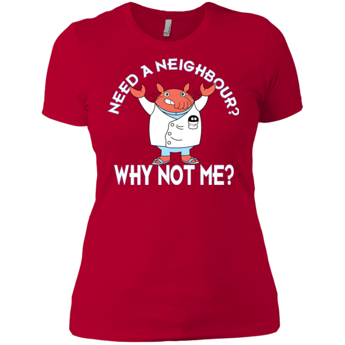 T-Shirts Red / X-Small Why not me Women's Premium T-Shirt