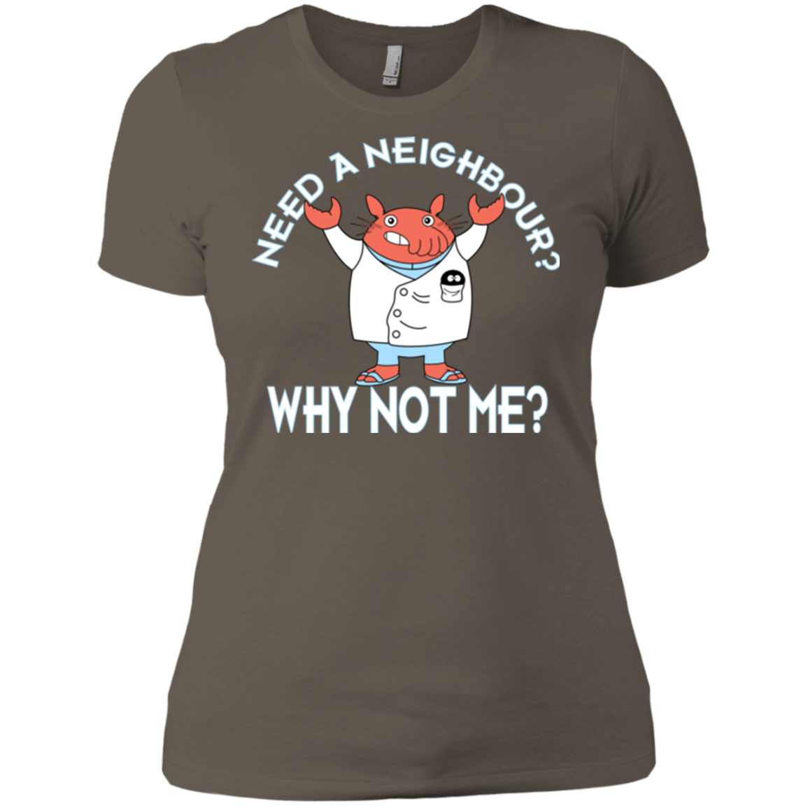 T-Shirts Warm Grey / X-Small Why not me Women's Premium T-Shirt