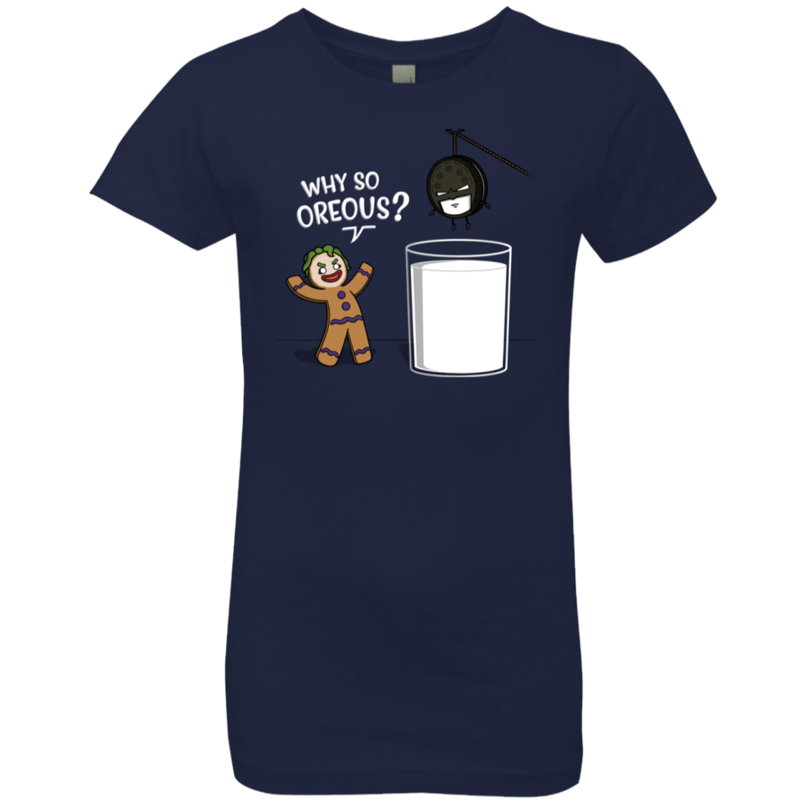 T-Shirts Midnight Navy / YXS Why So Oreous Girls Premium T-Shirt