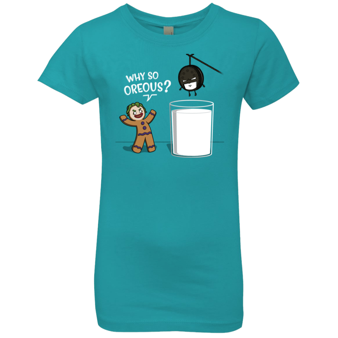 T-Shirts Tahiti Blue / YXS Why So Oreous Girls Premium T-Shirt