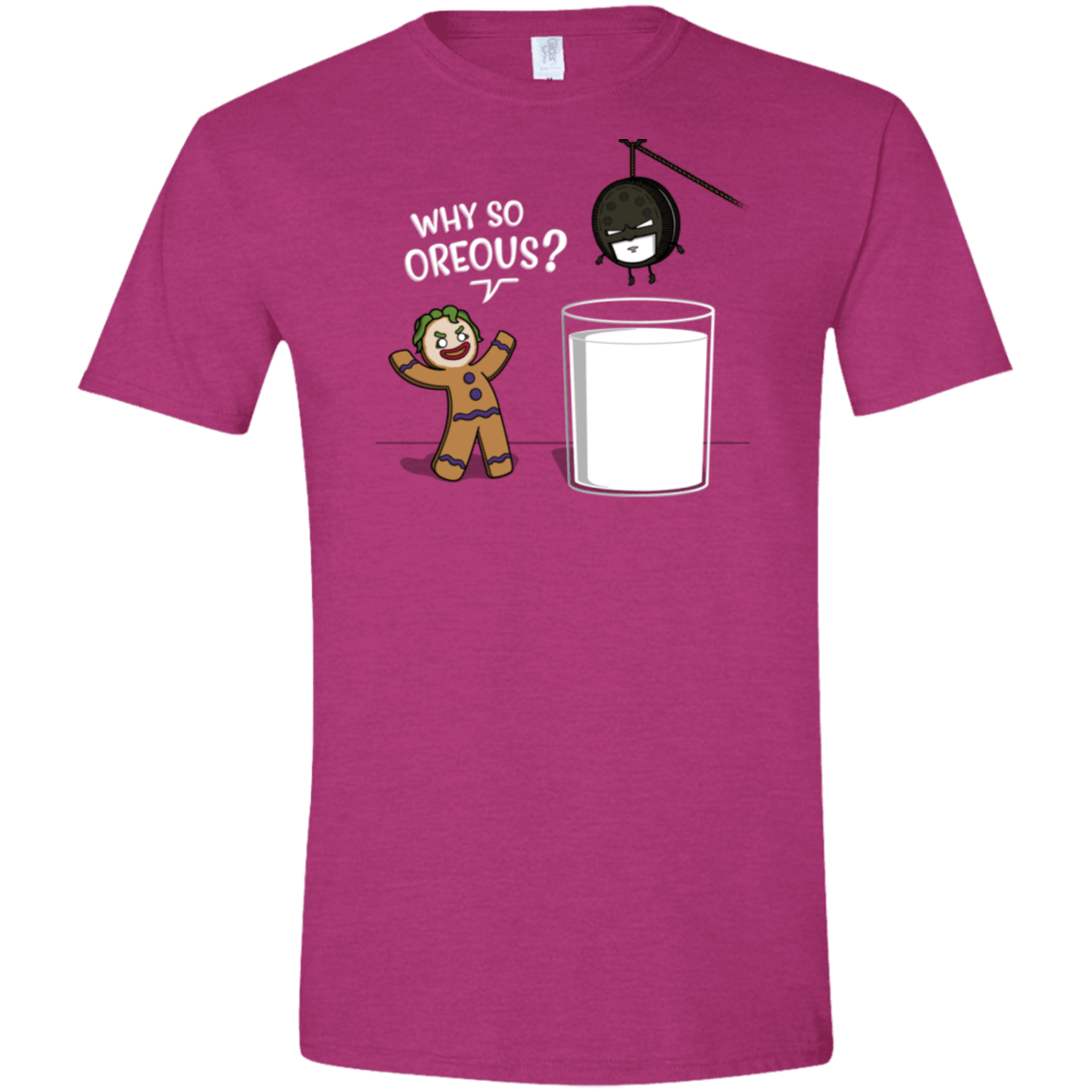 T-Shirts Antique Heliconia / S Why So Oreous Men's Semi-Fitted Softstyle