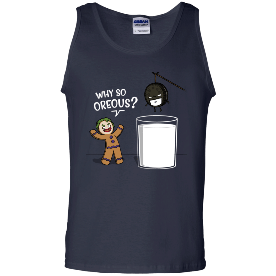 T-Shirts Navy / S Why So Oreous Men's Tank Top