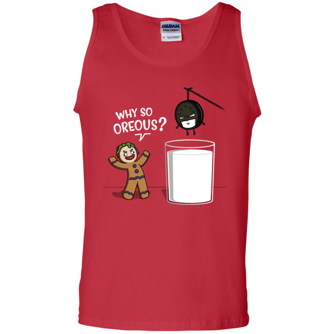 T-Shirts Red / S Why So Oreous Men's Tank Top