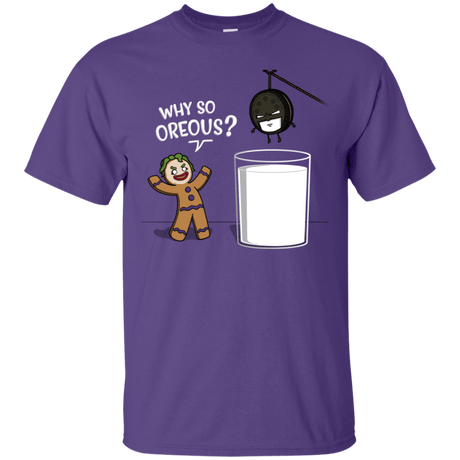T-Shirts Purple / S Why So Oreous T-Shirt