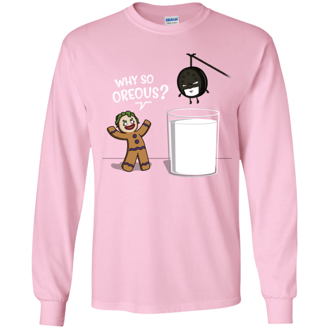 T-Shirts Light Pink / YS Why So Oreous Youth Long Sleeve T-Shirt