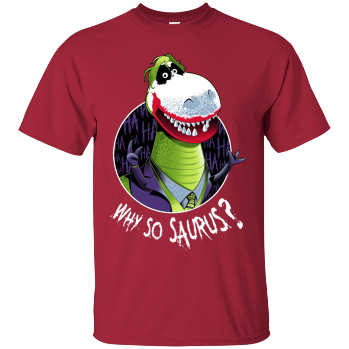 T-Shirts Cardinal / Small Why So Saurus T-Shirt