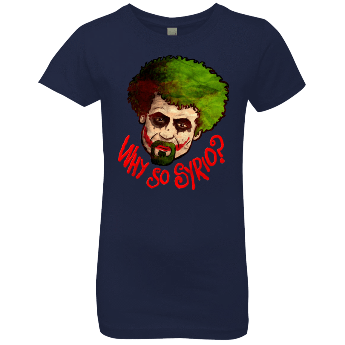 T-Shirts Midnight Navy / YXS Why So Syrio Girls Premium T-Shirt