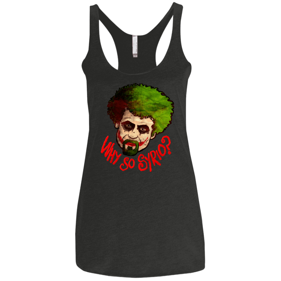 T-Shirts Vintage Black / X-Small Why So Syrio Women's Triblend Racerback Tank