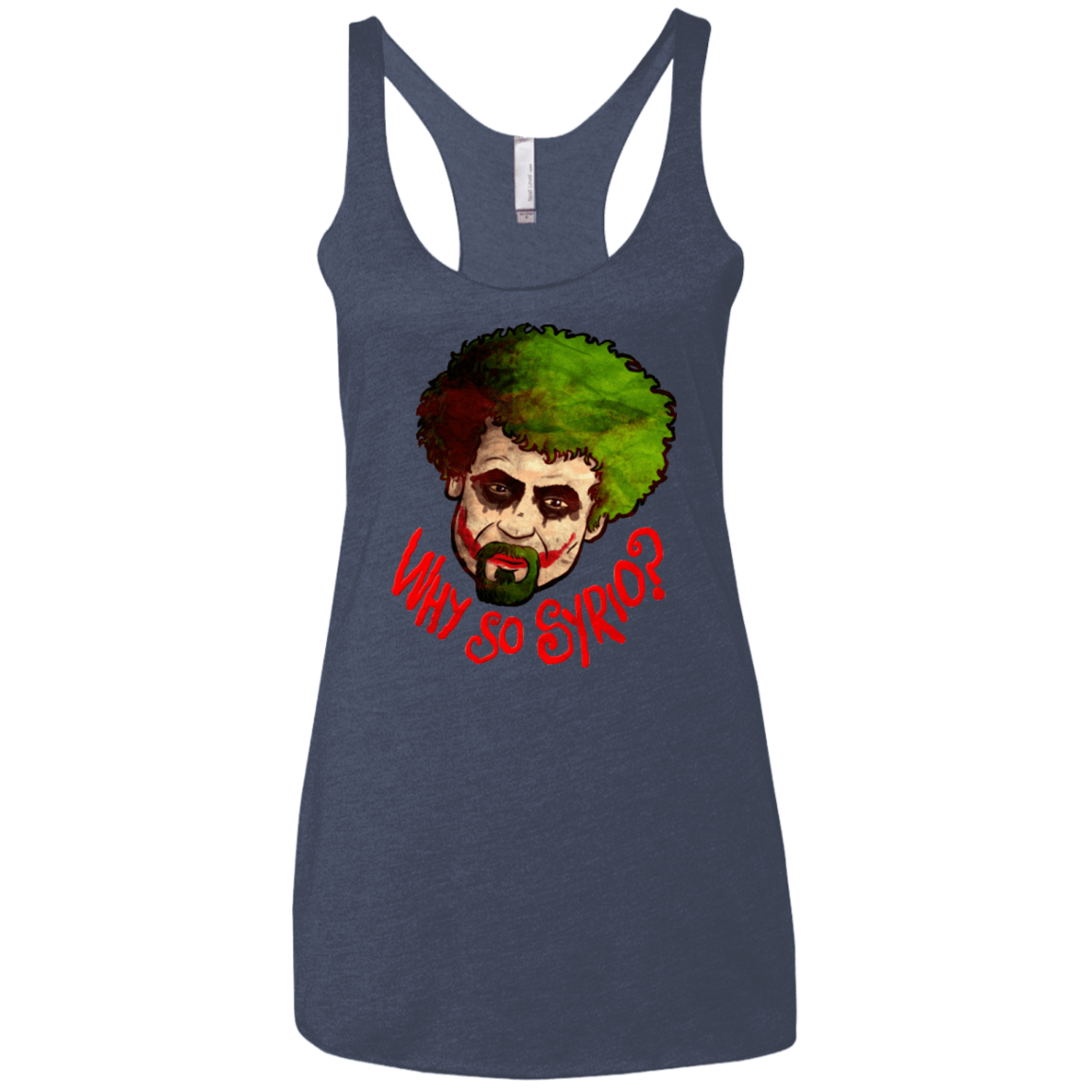 T-Shirts Vintage Navy / X-Small Why So Syrio Women's Triblend Racerback Tank