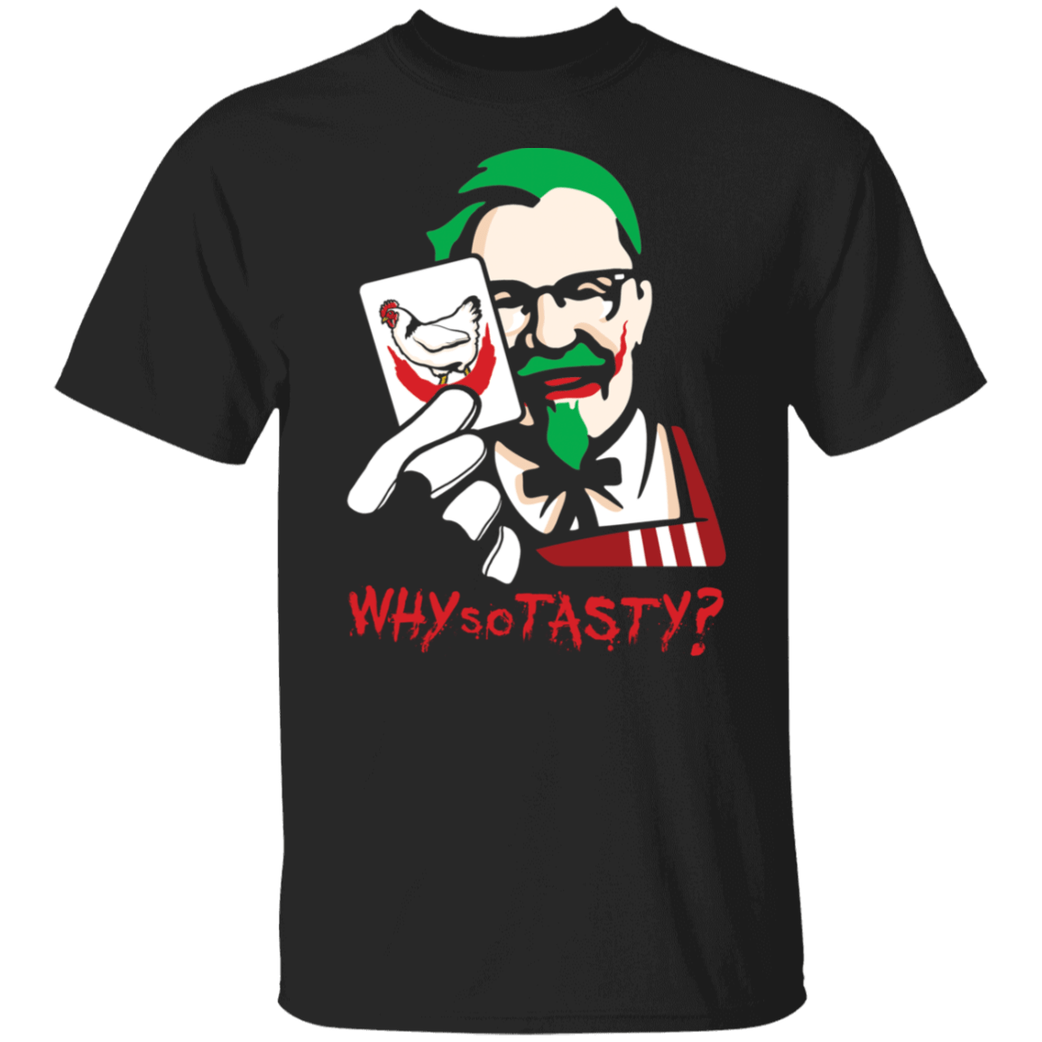 T-Shirts Black / S Why So Tasty T-Shirt