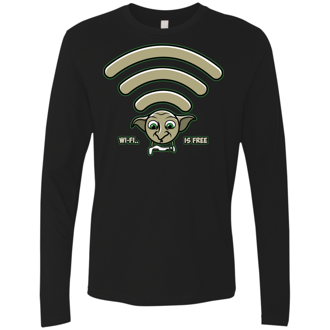 Wi-fi is Free Men's Premium Long Sleeve