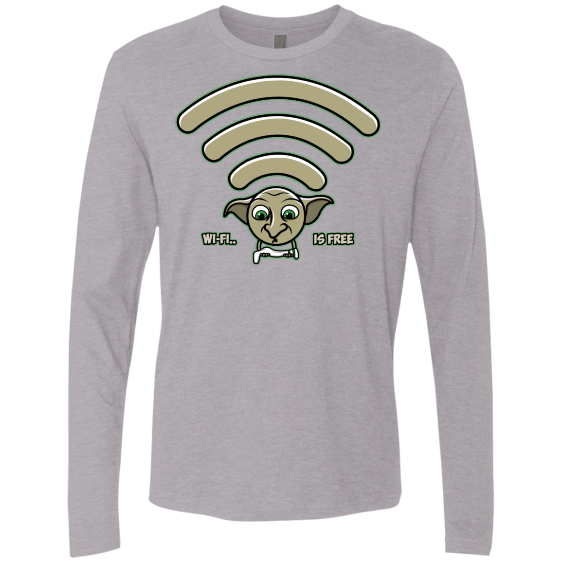 Wi-fi is Free Men's Premium Long Sleeve