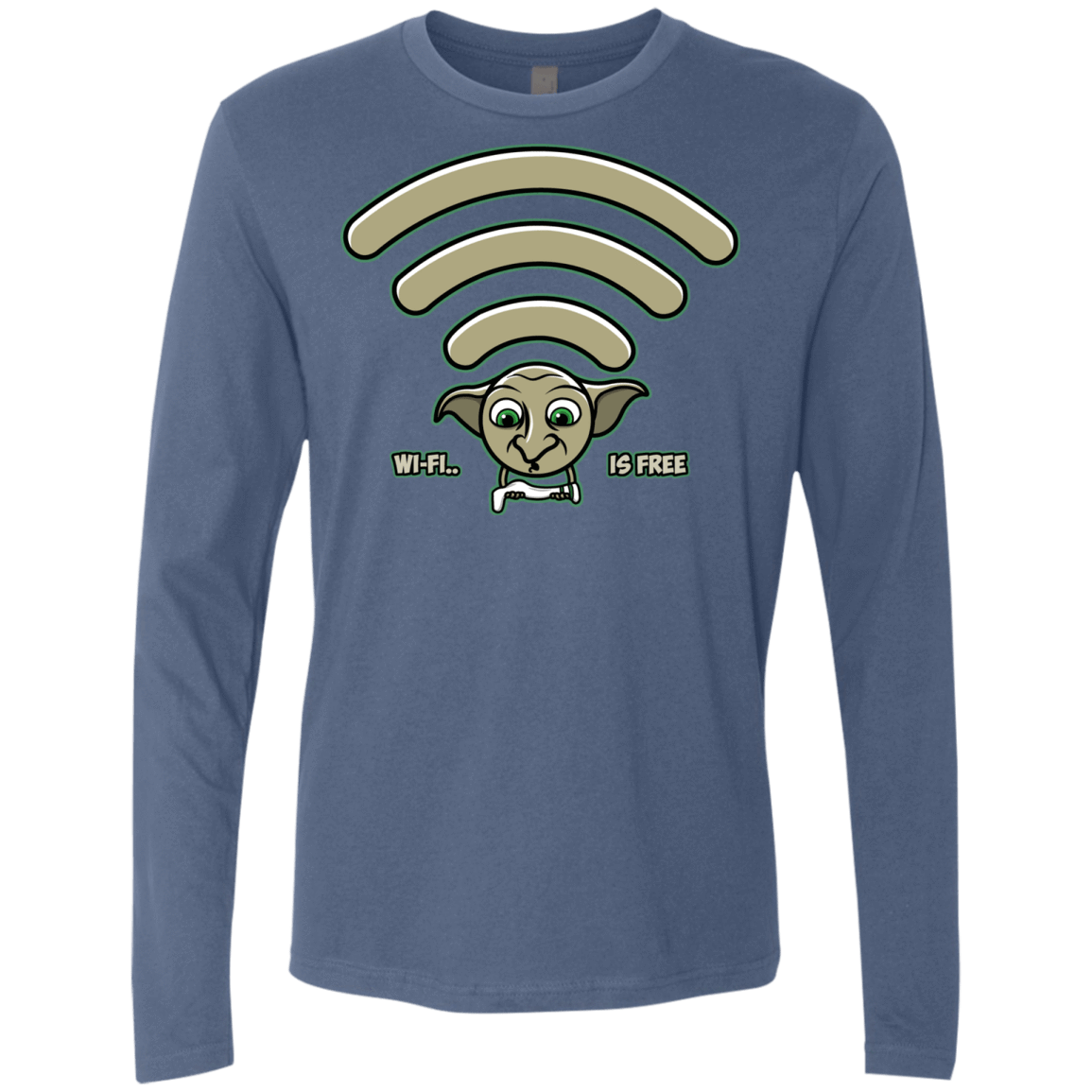 Wi-fi is Free Men's Premium Long Sleeve