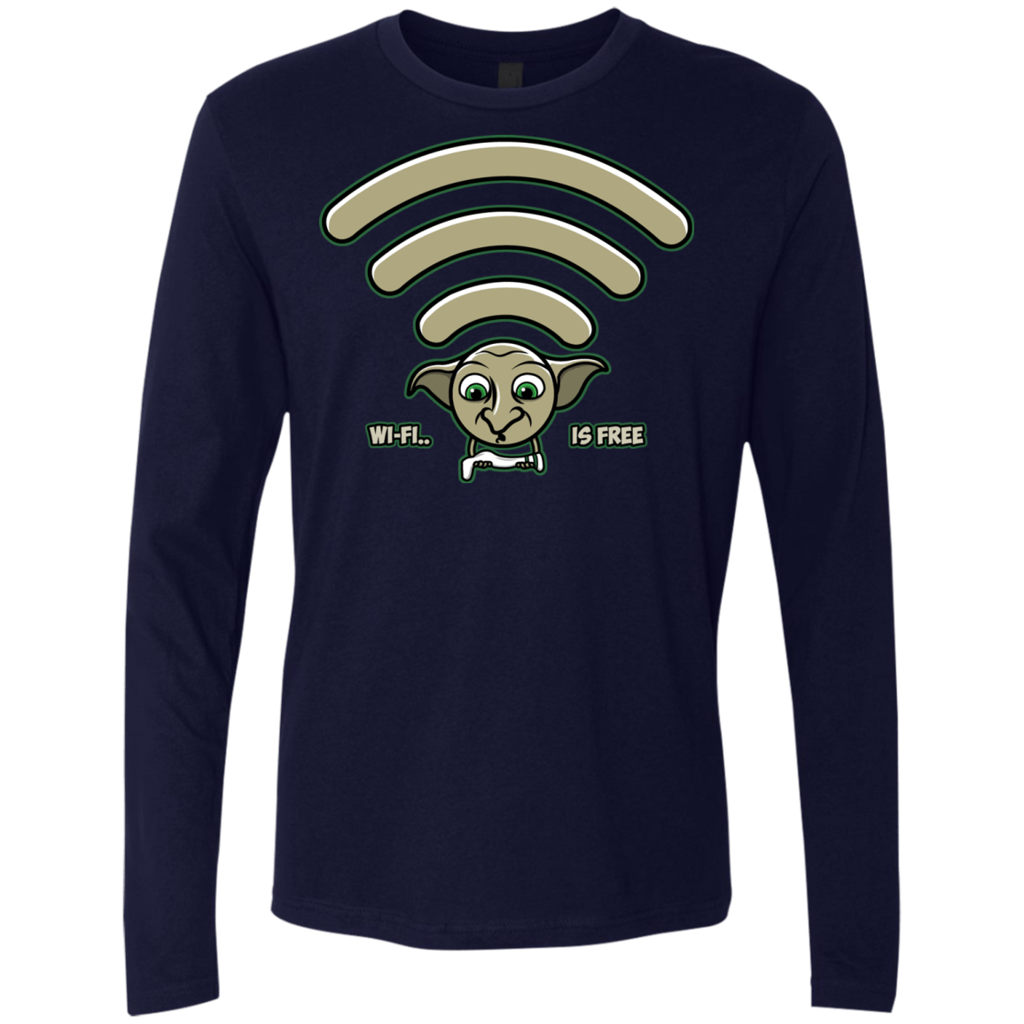Wi-fi is Free Men's Premium Long Sleeve
