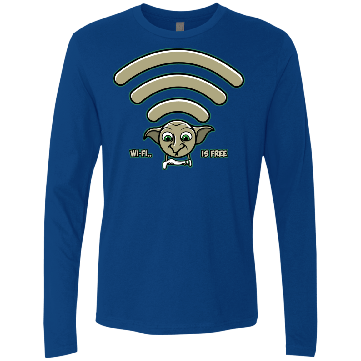 Wi-fi is Free Men's Premium Long Sleeve