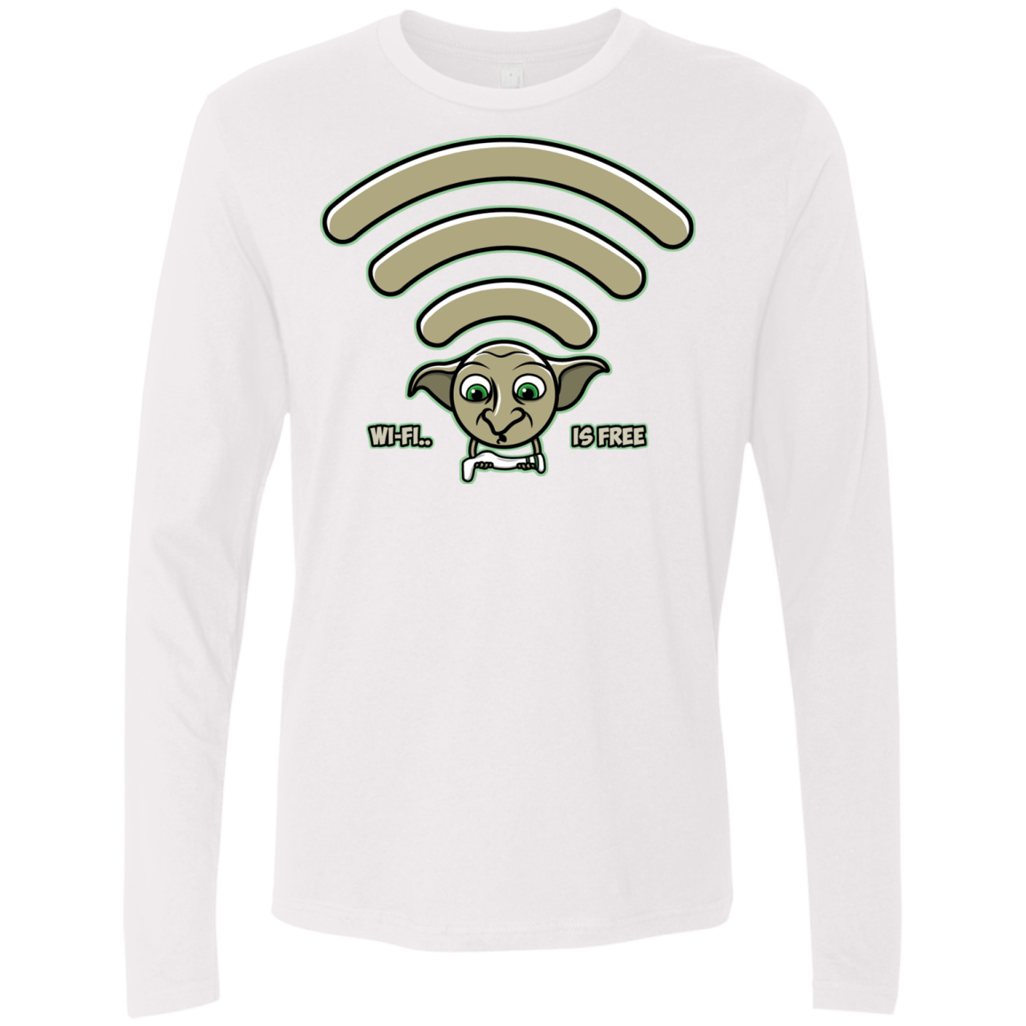 Wi-fi is Free Men's Premium Long Sleeve