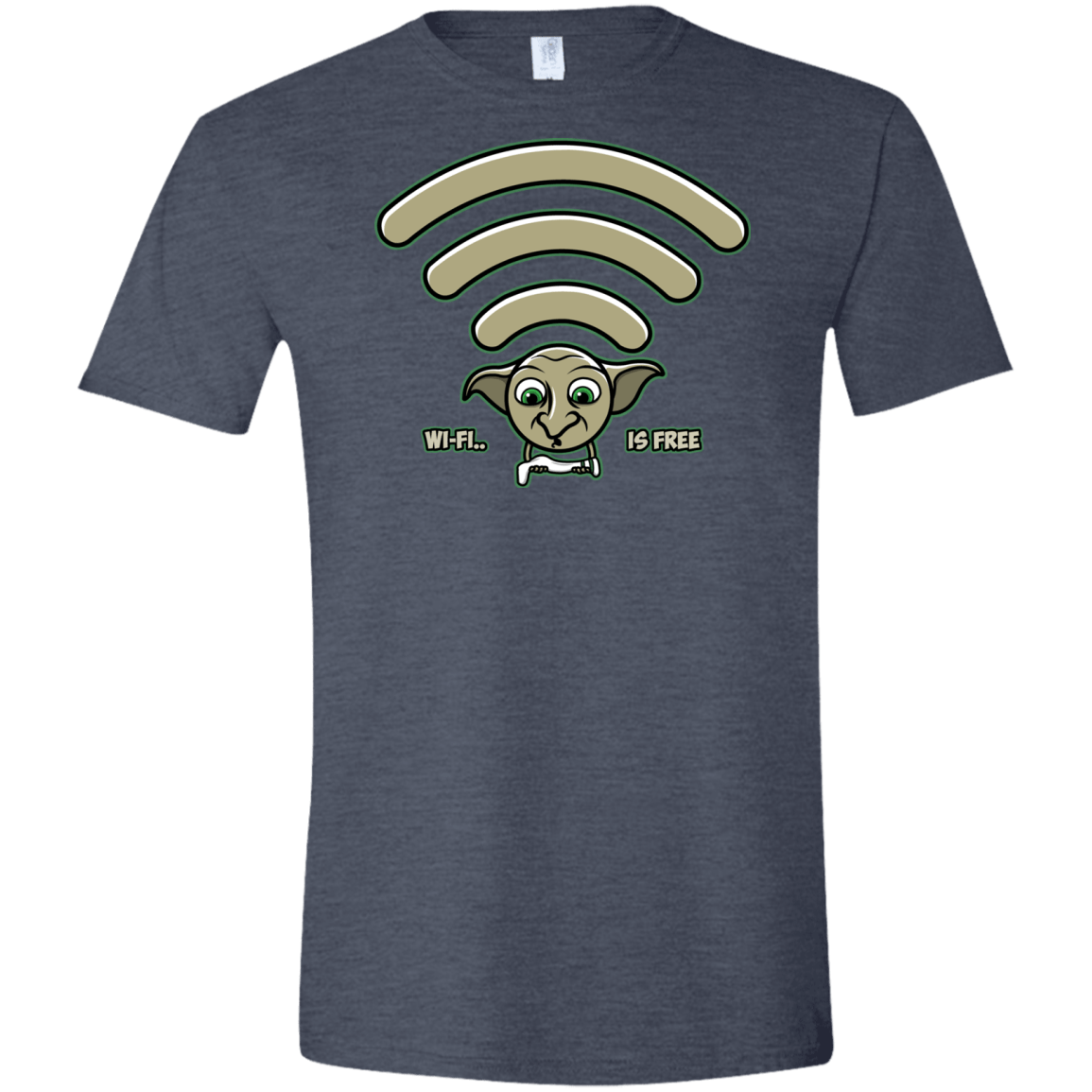 Wi-fi is Free Men's Semi-Fitted Softstyle