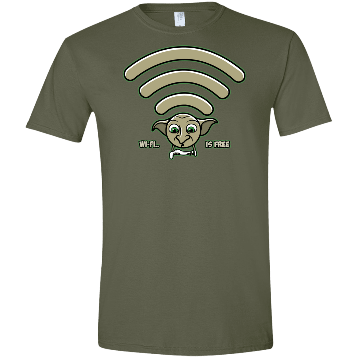 Wi-fi is Free Men's Semi-Fitted Softstyle