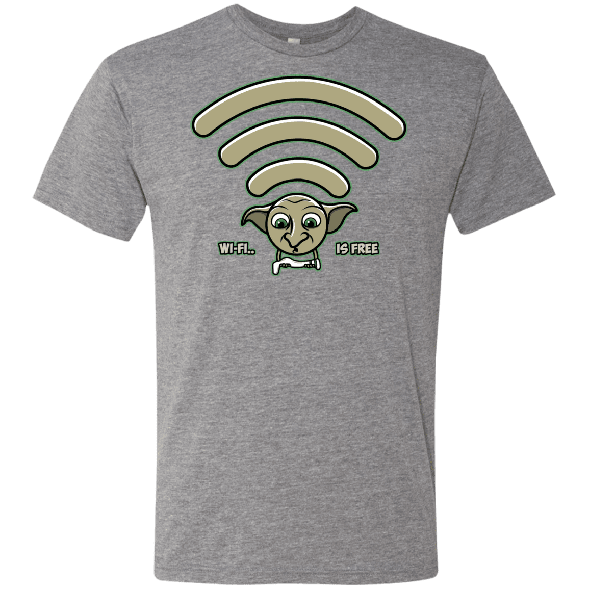 T-Shirts Premium Heather / S Wi-fi is Free Men's Triblend T-Shirt