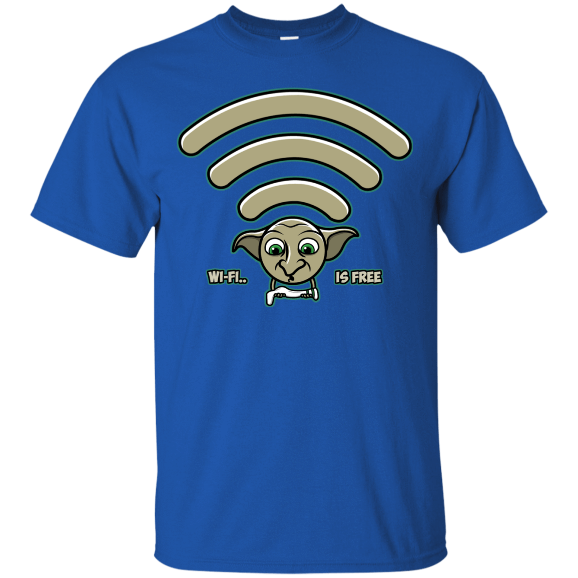 T-Shirts Royal / S Wi-fi is Free T-Shirt