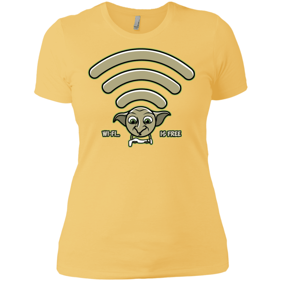 T-Shirts Banana Cream/ / X-Small Wi-fi is Free Women's Premium T-Shirt