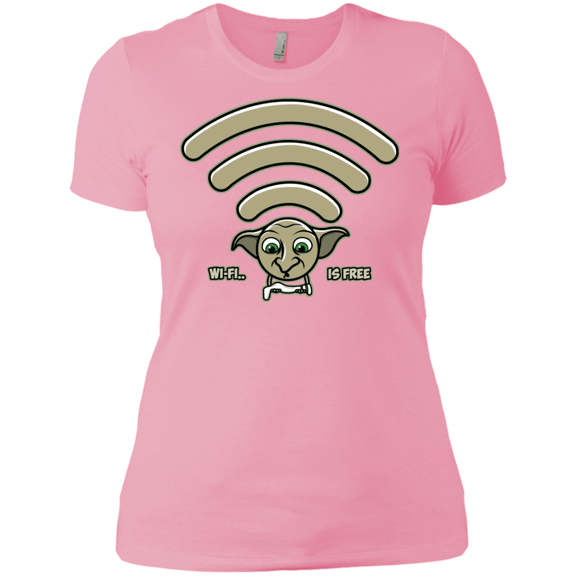T-Shirts Light Pink / X-Small Wi-fi is Free Women's Premium T-Shirt