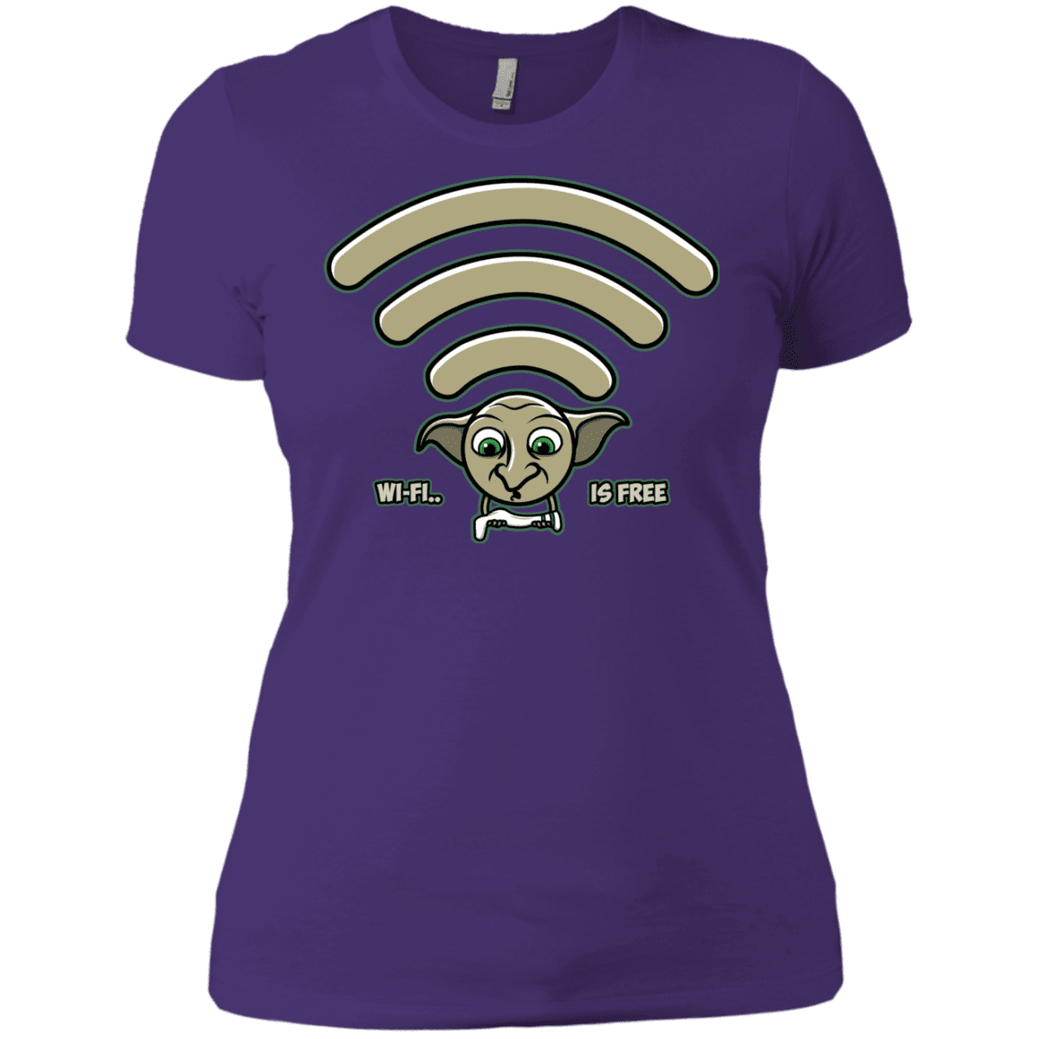 T-Shirts Purple Rush/ / X-Small Wi-fi is Free Women's Premium T-Shirt