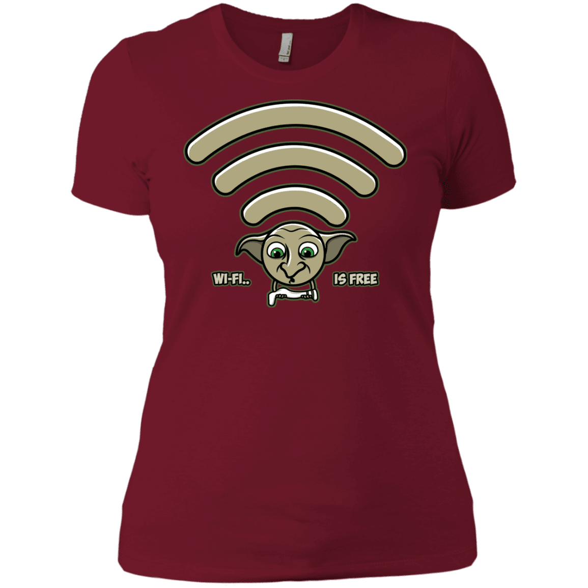 T-Shirts Scarlet / X-Small Wi-fi is Free Women's Premium T-Shirt
