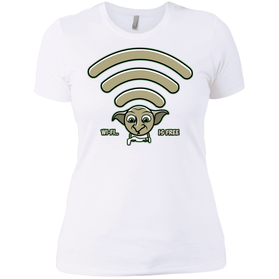 T-Shirts White / X-Small Wi-fi is Free Women's Premium T-Shirt