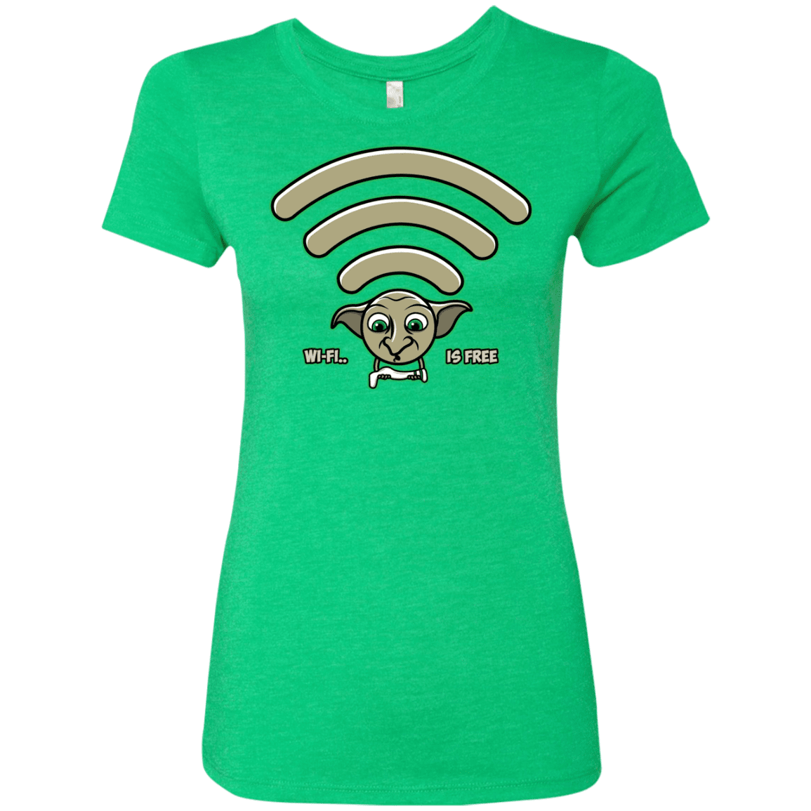 T-Shirts Envy / S Wi-fi is Free Women's Triblend T-Shirt