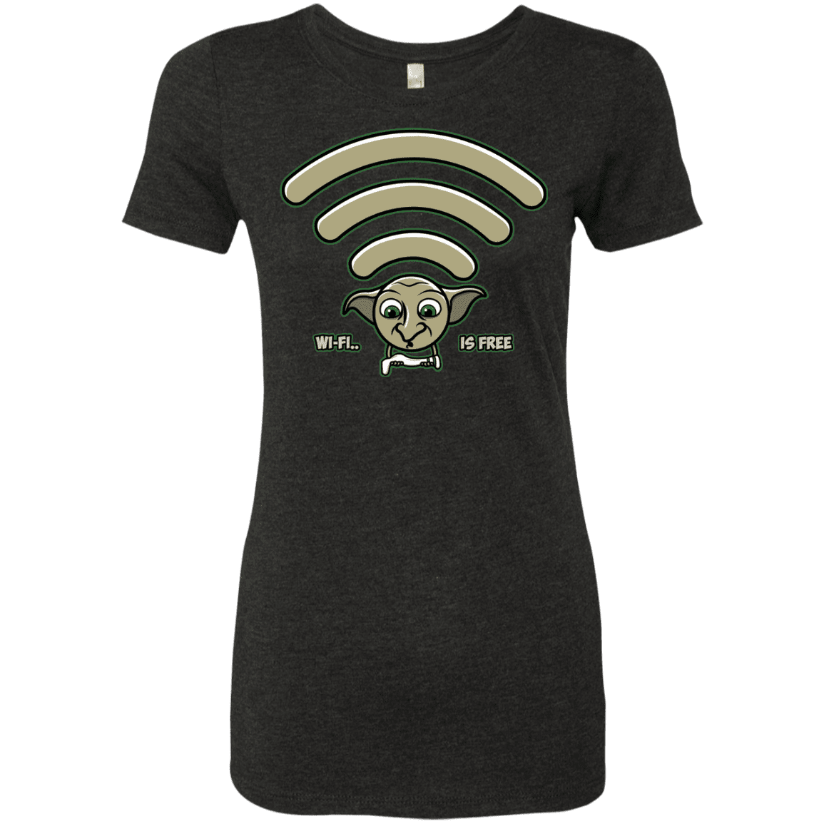 T-Shirts Vintage Black / S Wi-fi is Free Women's Triblend T-Shirt