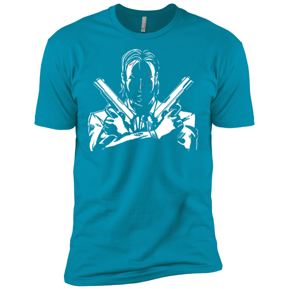T-Shirts Turquoise / X-Small Wick Men's Premium T-Shirt