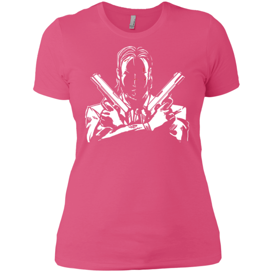 T-Shirts Hot Pink / X-Small Wick Women's Premium T-Shirt