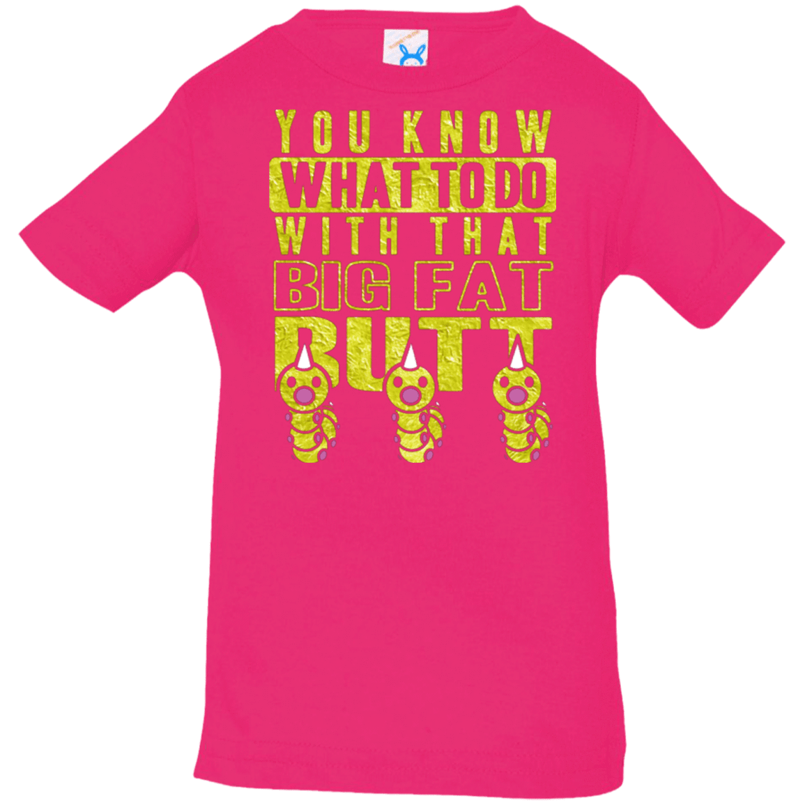 T-Shirts Hot Pink / 6 Months Wiggle Wiggle Infant Premium T-Shirt