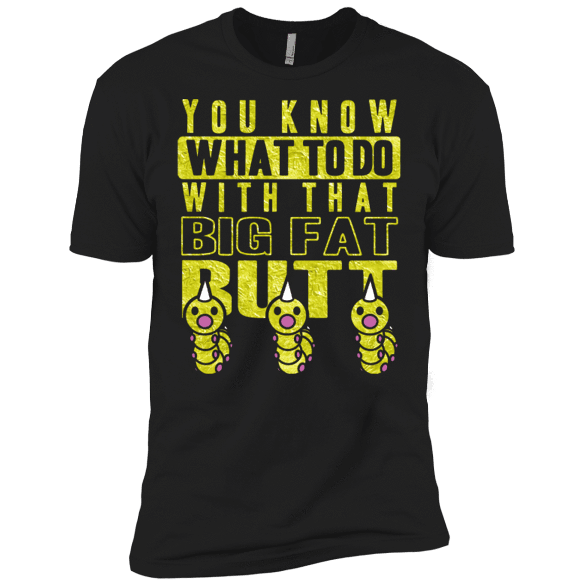 T-Shirts Black / X-Small Wiggle Wiggle Men's Premium T-Shirt