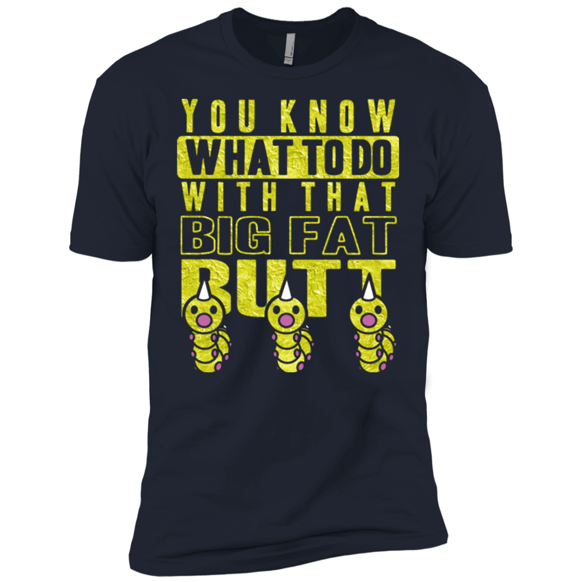 T-Shirts Midnight Navy / X-Small Wiggle Wiggle Men's Premium T-Shirt