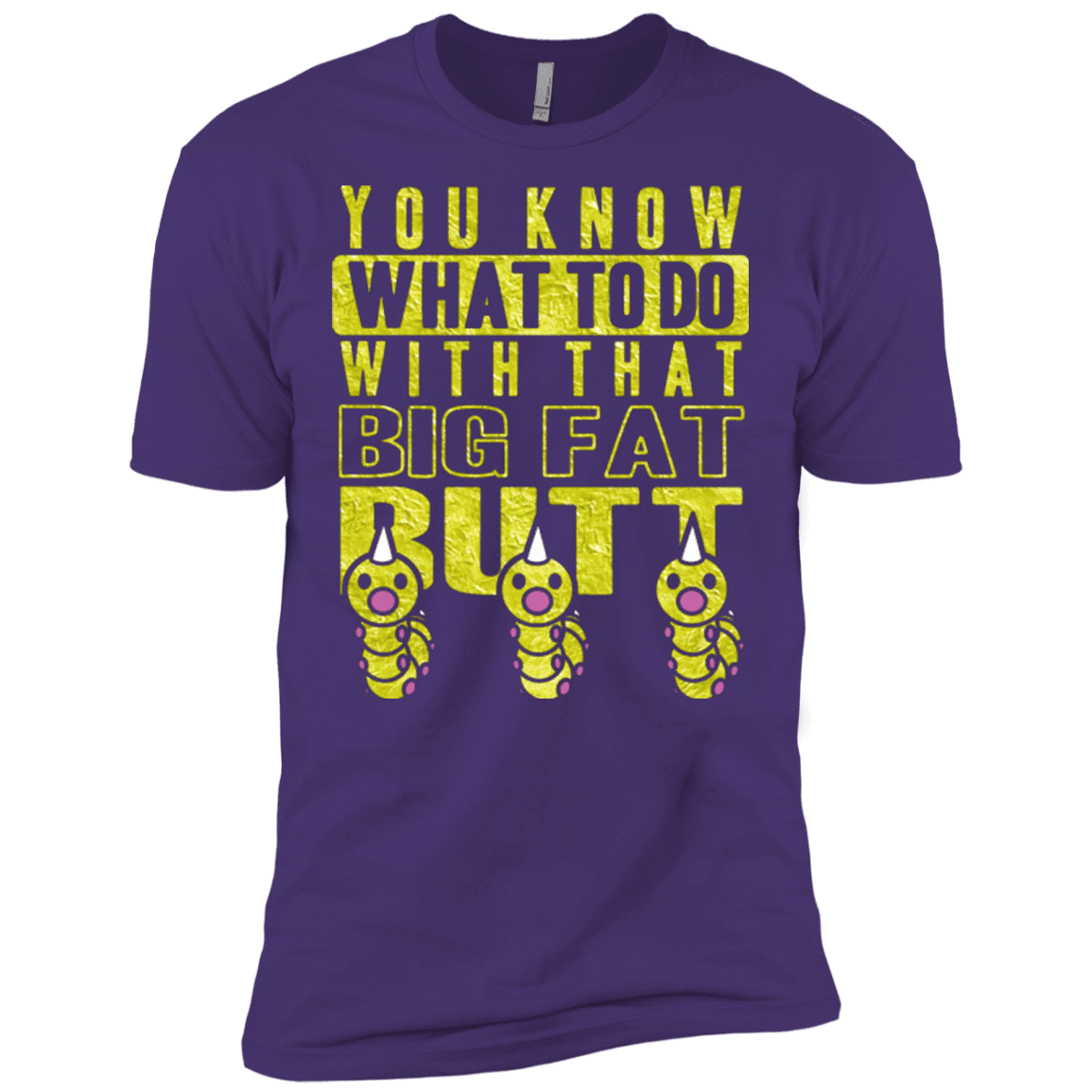 T-Shirts Purple / X-Small Wiggle Wiggle Men's Premium T-Shirt