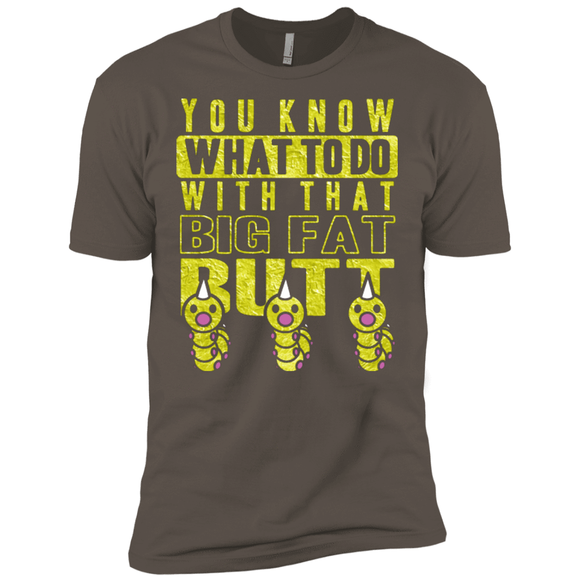 T-Shirts Warm Grey / X-Small Wiggle Wiggle Men's Premium T-Shirt