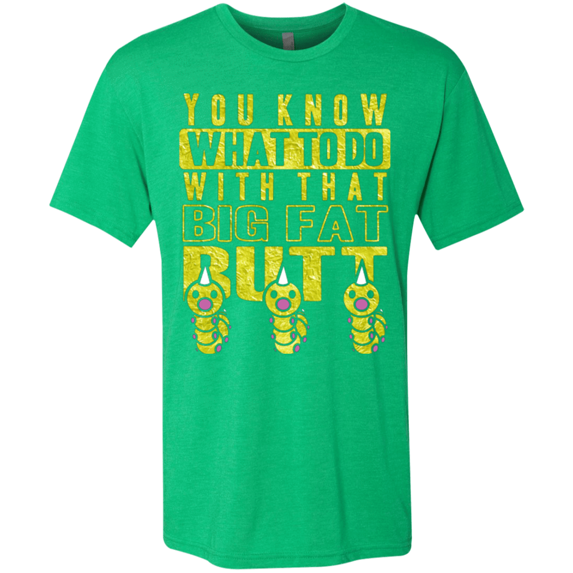 T-Shirts Envy / Small Wiggle Wiggle Men's Triblend T-Shirt
